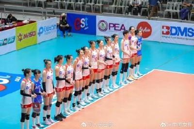 今日冲冠！亚锦赛中国女排对战泰国女排