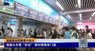 假期火车票“秒光” 候补购票有门道