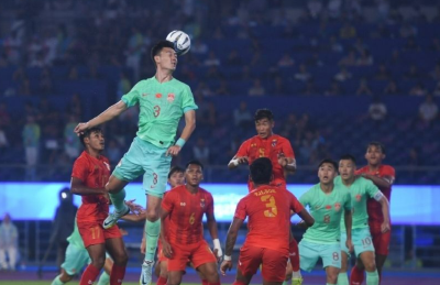 4:0战胜缅甸队！国足亚运队连场大胜提前出线