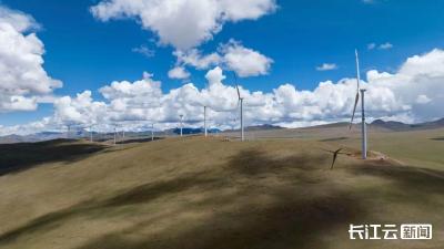 我国海拔最高风电场全容量并网发电
