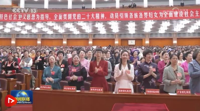 中国妇女第十三次全国代表大会在京开幕 