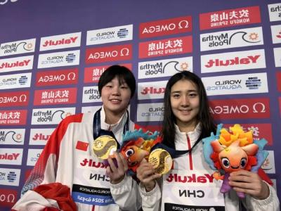 祝贺！两位武汉姑娘在游泳世锦赛中夺冠