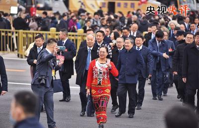 【央视快评】高举旗帜 真抓实干 团结奋进——热烈祝贺十四届全国人大二次会议、全国政协十四届二次会议开幕