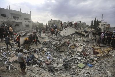 本轮巴以冲突已致加沙地带34356人死亡