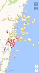 台湾花莲连发4级及以上地震26次 均为7.3级地震余震