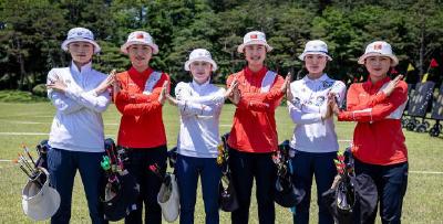 祝贺！射箭世界杯中国队再夺女团冠军