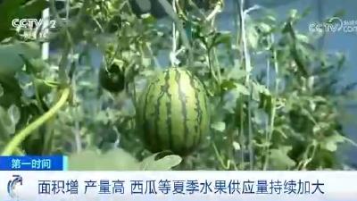 “吃瓜群众”有口福了！夏季西瓜供应量不断加大