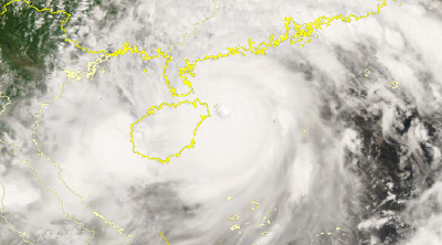 超强台风“摩羯”登陆 湖北多地发布大风蓝色预警