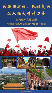 为强国建设、民族复兴注入强大精神力量——以习近平文化思想引领宣传思想文化事业发展一年间