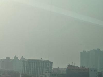 今日霾天气持续影响湖北，武汉空气质量转为轻度污染