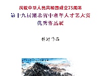 第十九届湖北省中老年人才艺大赛绘画特邀作品展示