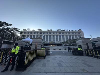 韩国宪法法院开庭审理尹锡悦弹劾案