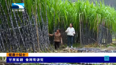 健康小贴士丨甘蔗虽甜 食用有讲究