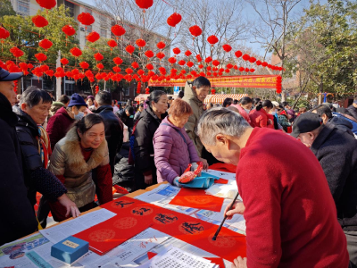 花山街道：“灵蛇献瑞·喜庆新春” 民俗文化活动