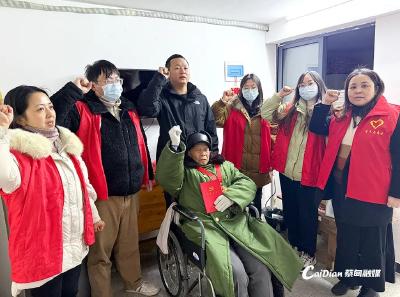 新春走基层丨武汉蔡甸：百岁老党员跨世纪的心愿 想捐1万元特殊党费庆生