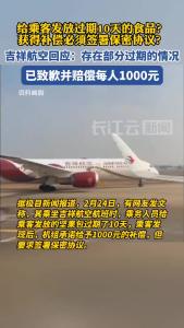 吉祥航空回应“向乘客提供过期坚果”：已致歉并补偿每人1000元