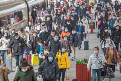 全国铁路今天预计发送旅客1410万人次 部分线路有余票