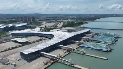 海口三港口因雾停航 预计今天10时左右复航