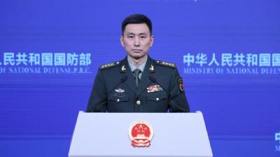 国防部：坚决粉碎“台独”分裂和外来干涉图谋
