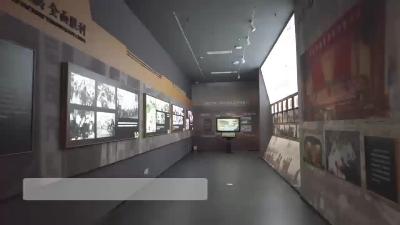打卡公安县“洪流”抗洪精神主题展馆