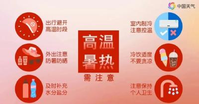 高温来袭！明起湖北最高气温将冲击39℃