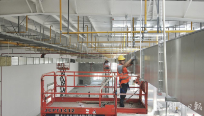“五一”不停工 中建七局建设者坚守岗位抢进度