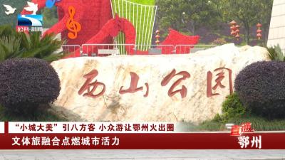 “小城大美”引八方客 小众游让鄂州火出圈