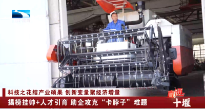 十堰：“揭榜挂帅+人才引育” 助企攻克“卡脖子”难题