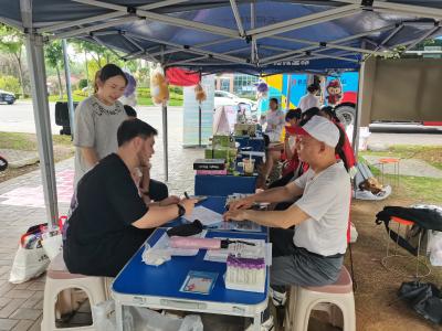 “热血青春 髓爱同行”主题捐献活动走进武汉学院