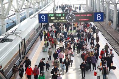 “五一”假期预计全社会跨区域人员流动量累计14.67亿人次