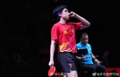 多哈世乒赛单打8强出炉 一起为国乒加油！