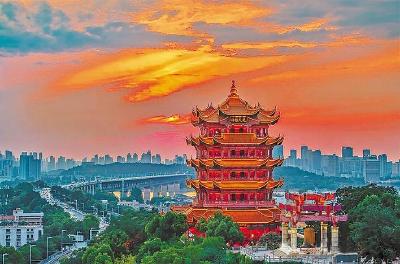 黄鹤楼迎来重建开放40周年