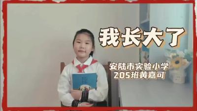 孝感市-安陆市实验小学-《我长大了》-黄嘉可