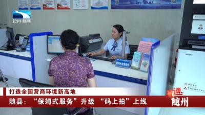 打造全国营商环境新高地 | 随县：“保姆式服务”升级 “码上拍”上线