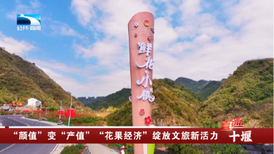 竹山：“颜值”变“产值” “花果经济”绽放文旅新活力