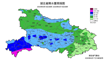 湖北今日入梅 未来三天有暴雨伴强对流来袭