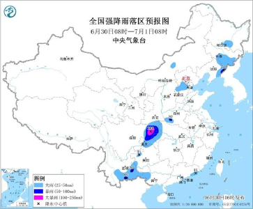 黄色预警持续 湖北等13省份有大到暴雨