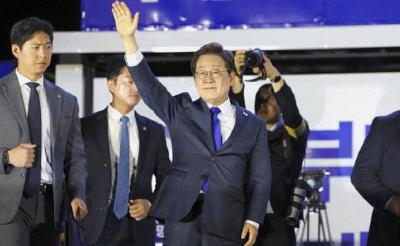 韩国总统李在明正式宣誓就职