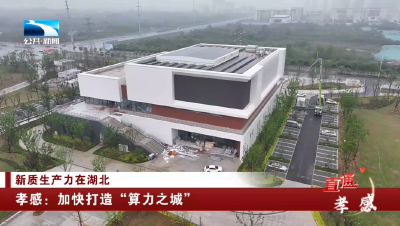 新质生产力在湖北丨孝感：加快打造“算力之城”