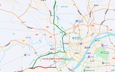 湖北这段高速将实施交通管制