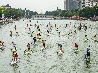 图集丨2025年湖北省桨板公开赛（洪湖站）开赛