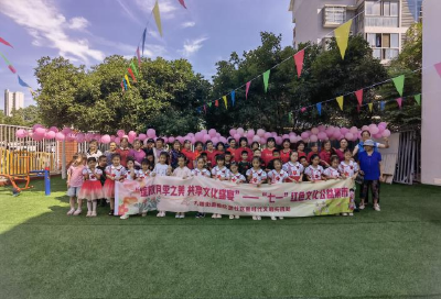 德欣里社区：月季为媒庆七一，红色集市传文明