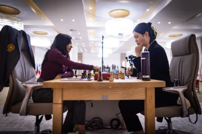 女子国际象棋世界杯16强赛第二盘：中国三人率先挺进八强