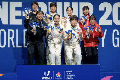 祝贺！大运会中国队再入5金5银2铜