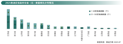 湖北8地入选2025赛迪百强县榜单，数量中部第一