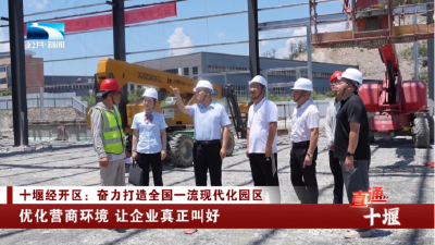 十堰经开区：优化营商环境 让企业真正叫好