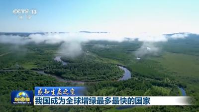 感知生态之变丨我国成为全球增绿最多最快的国家