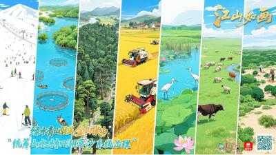 江山如画：从海拔0米到4000米 领略“两山”理念新图景