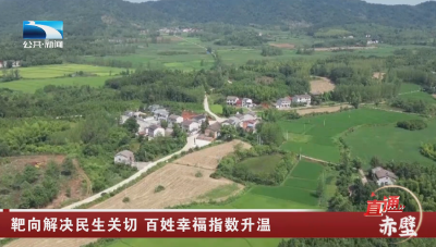 赤壁：靶向解决民生关切 百姓幸福指数升温