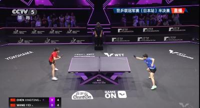 陈幸同夺冠！国乒包揽WTT横滨冠军赛女单冠亚军